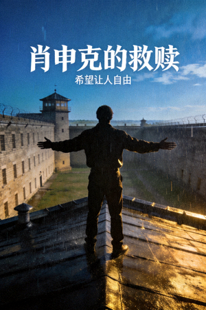 经典电影《肖申克的救赎》海报